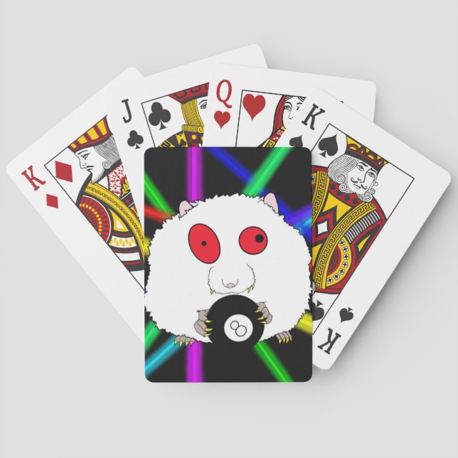 Bad Hamster Society - 8 Ball Spielkarten (Rückseite)