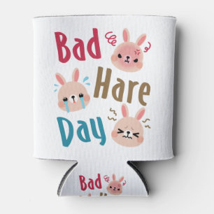 Bad Hare Day Funny Bunny Rabbit Kawaii Ostern Dosenkühler