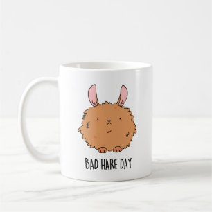 Bad Hare Day Funny Rabbit Pub Kaffeetasse