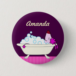 Bad Haustiergroomers Hunde Button