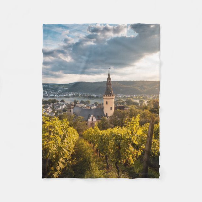 Bad Hönningen Deutschland Fleecedecke (Vorderseite)