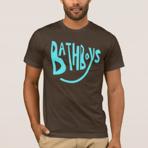 Bad-Jungen blau T-Shirt