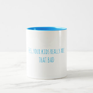 Bad Kids Coffee Cup Zweifarbige Tasse