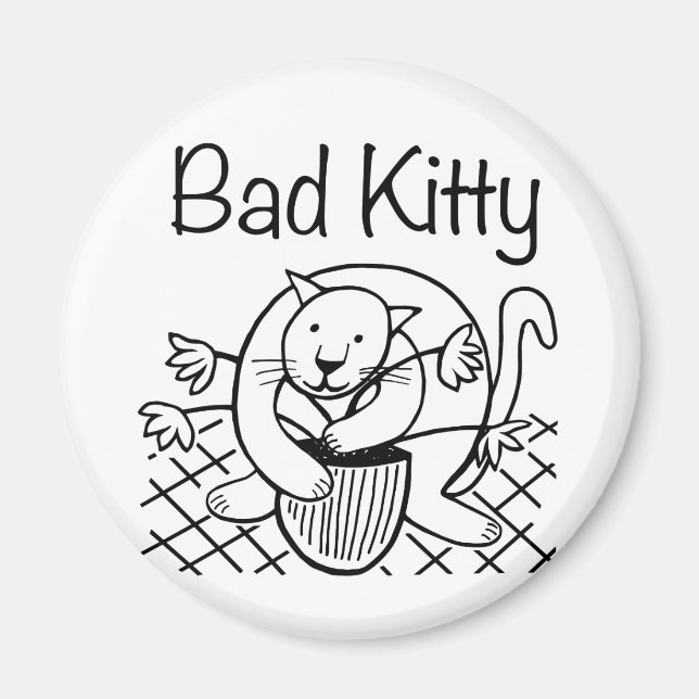 Bad Kitty 2 Magnet (Vorne)