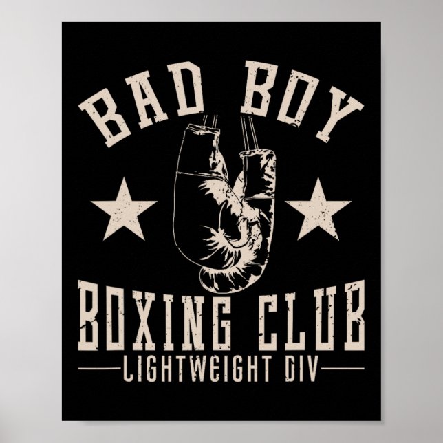 Bad Mad Boxing Club Poster (Vorne)