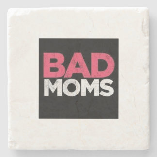 BAD-MAMAS-Untersetzer Steinuntersetzer