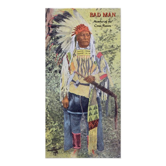 Bad Man Crow Nation Poster (Vorderseite)
