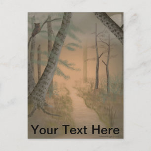 Bad Moon Aufstieg Postkarte