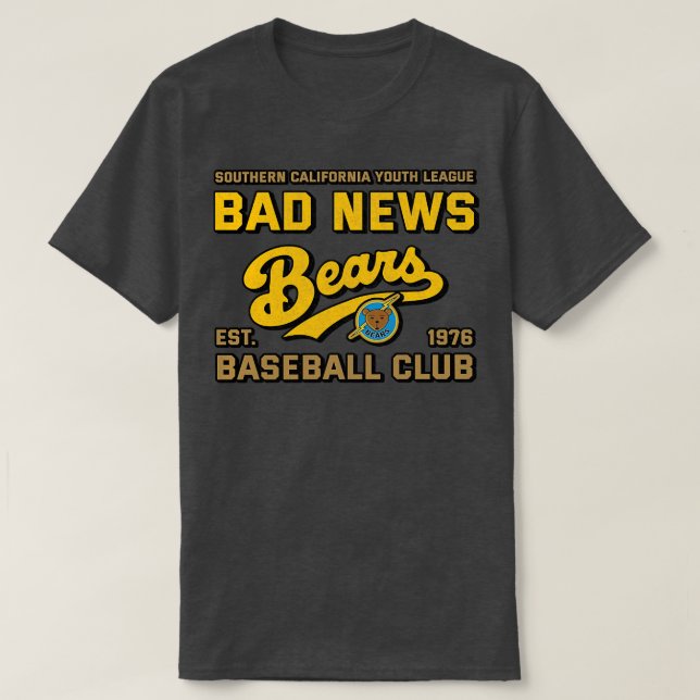 Bad News Bears Baseball Club T-Shirt (Design vorne)