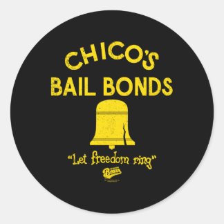 Bad News Bears Chicos Bail Bonds Runder Aufkleber