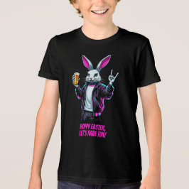 Bad Oaster Bunny! Hoppy Ostern, Lass's Have Fun! Tri-Blend Shirt