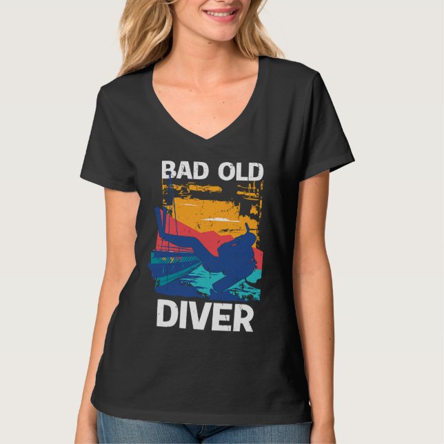 Bad Old Diver  1 T-Shirt (Vorderseite)