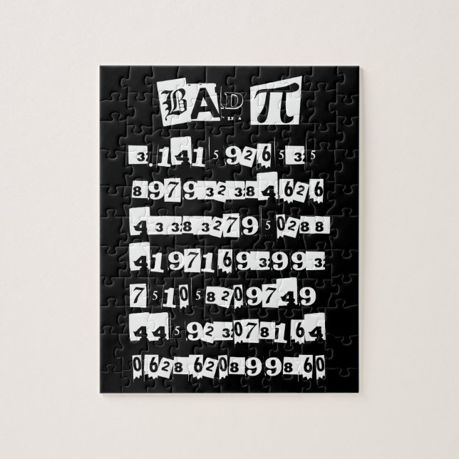 Bad Pi - falsch Puzzle (Vertikal)