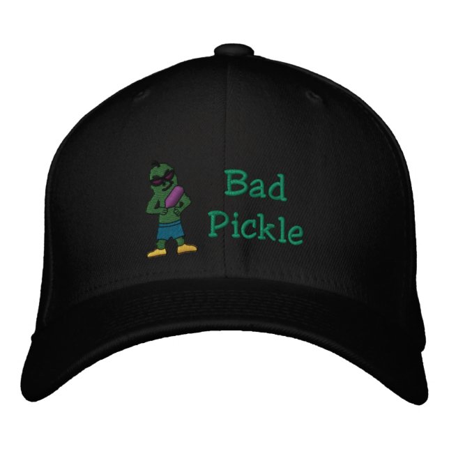 Bad Pickle, Pickleball-Hut Bestickte Baseballkappe (Vorderseite)