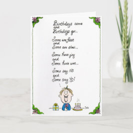 Bad Poetry Society - Gerne zum Geburtstag! Karte