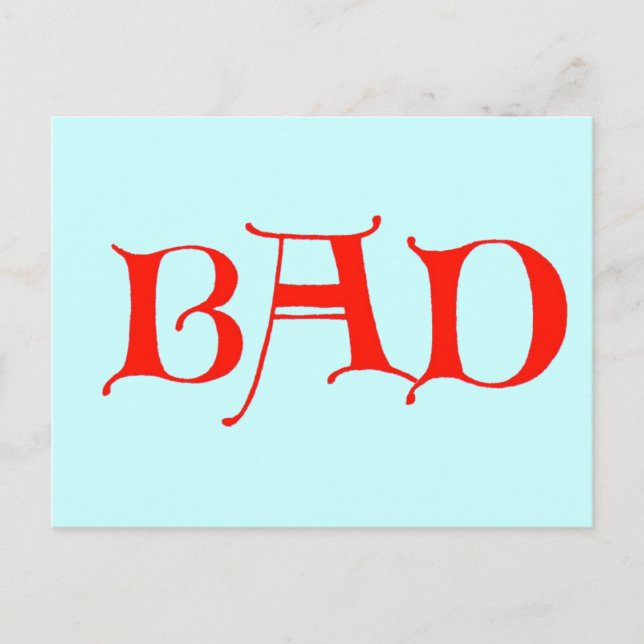 BAD Postkarte (Vorderseite)