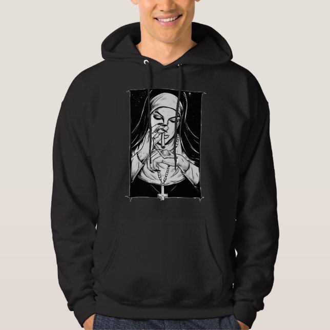 bad religion naughty nuns  2 hoodie (Vorderseite)