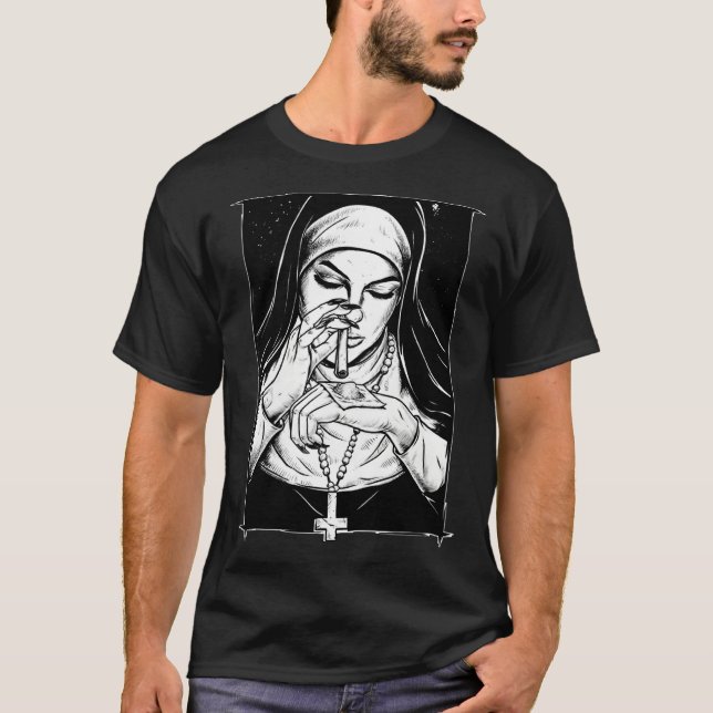 bad religion naughty nuns  2 T-Shirt (Vorderseite)