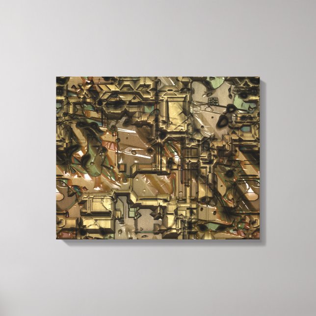 Bad Robot 1 Wrapped Canvas Leinwanddruck (Vorderseite)