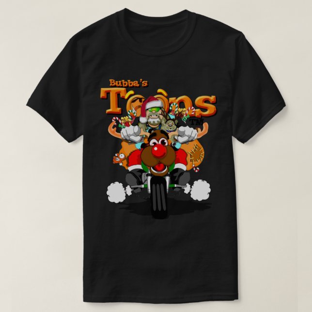 Bad Santa - Bubba Claus T-Shirt (Design vorne)