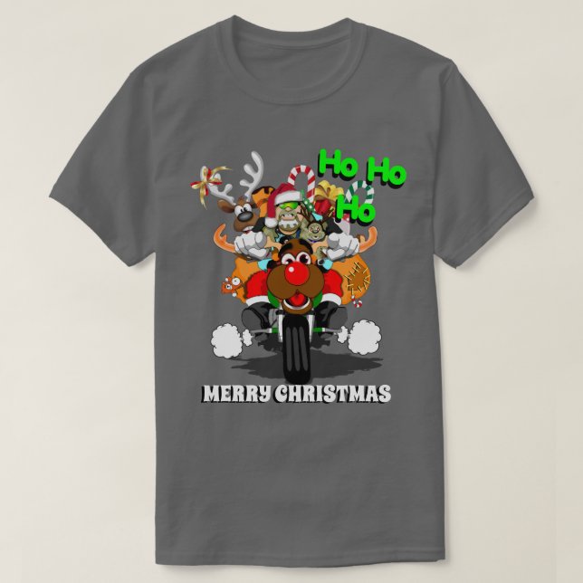 Bad Santa - Bubba Claus T-Shirt (Design vorne)