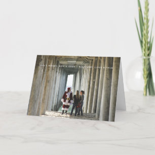 Bad Santa Feiertagskarte