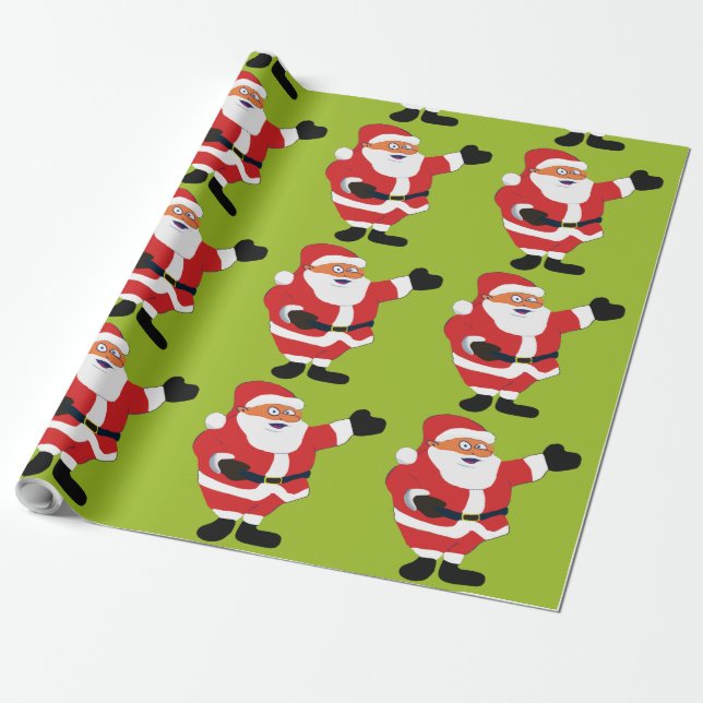 Bad Santa Geschenkpapier (Ungerollt)