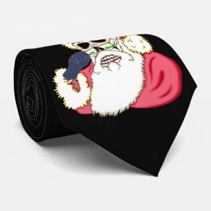 Bad Santa Skull Krawatte