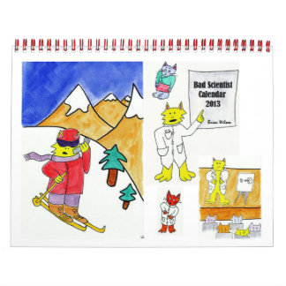Bad Scientist-Kalender 2013 Kalender