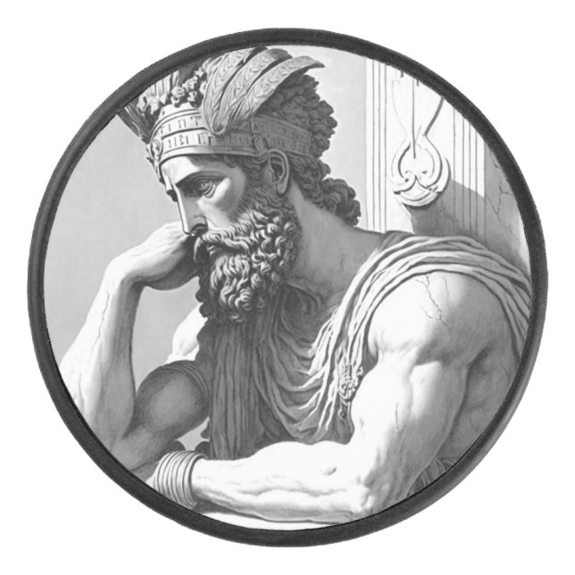 Bad Sign Eishockey Puck (Vorderseite)