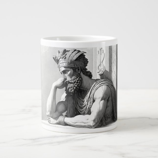 Bad Sign Jumbo-Tasse (Vorderseite)