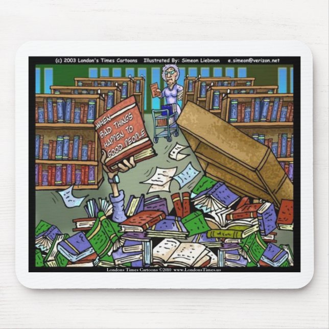 Bad Thappen Funny Gifts T-Shirts & Sammlerstücke Mousepad (Vorne)