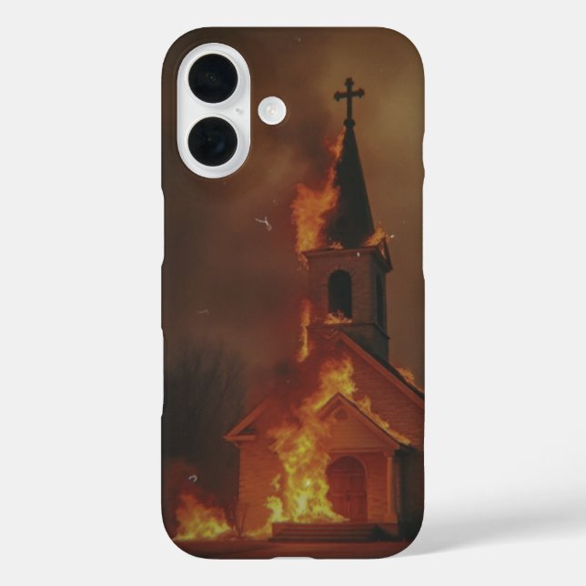 Bad Traum von der Kirche Case-Mate iPhone Hülle (Rückseite)
