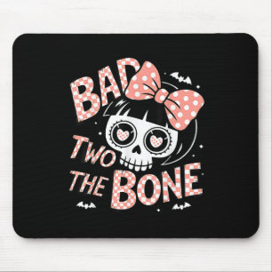 Bad Two der Knochen 2 Jahre alt Geburtstag 2. Klei Mousepad