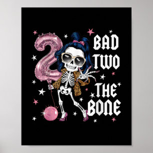 Bad Two The Bone Party Dekorationen Boy Girl 2nd B