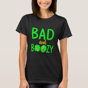 Bad und bockig trinken Erntedank Day Beer Sham T-Shirt