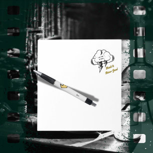 Bad und Boo-jee "I Am Storm" Gotik Notizblock