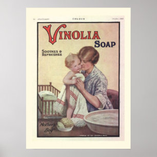 Bad und Kinderzimmer Poster