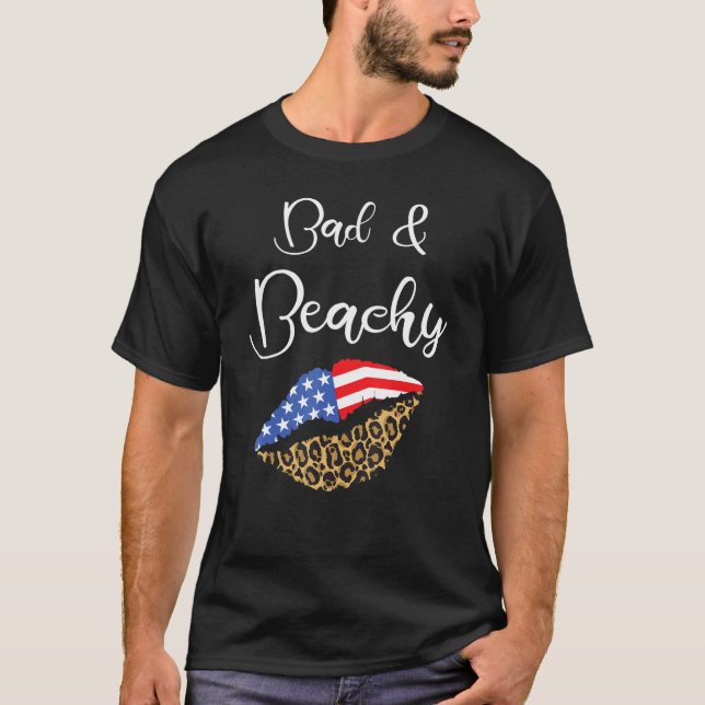 Bad und Strand 1 T-Shirt (Vorderseite)