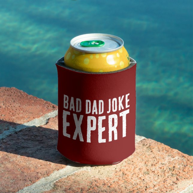 Bad Vater Joke Expert BOLD TYPOGRAPHIE Dosenkühler (In Situ Pool)
