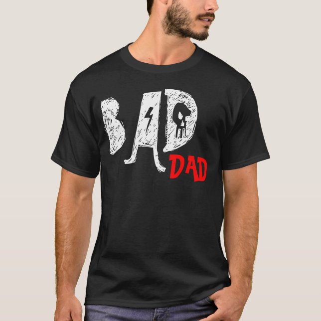 Bad Vater Tee Shirt - Funny (Vorderseite)