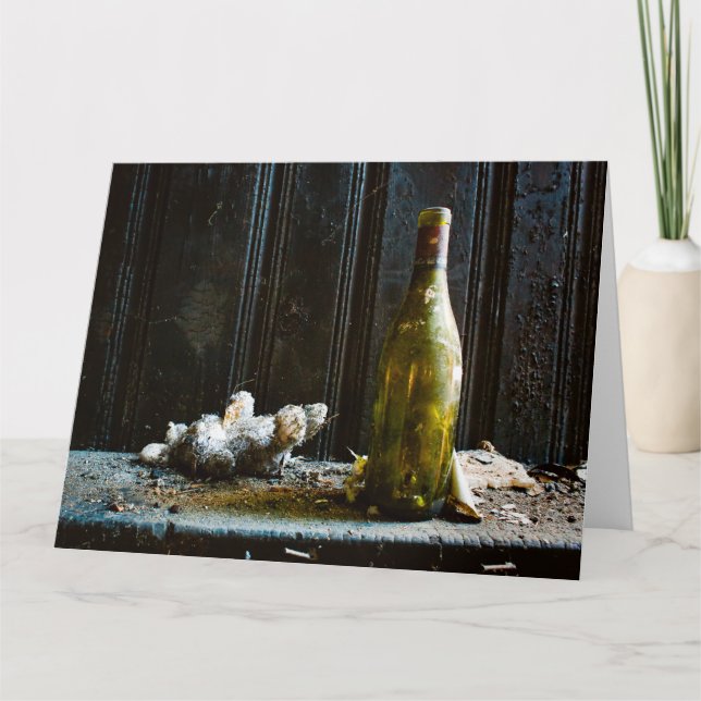 BAD VERHALTEN Jumbo Grußkarte Karte (Vorderseite)