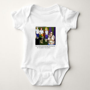 Bad Wet T-Shirt Contest Funny Cartoon Geschenke & Baby Strampler