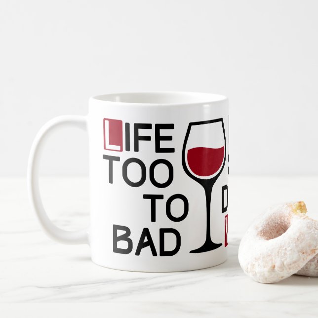 Bad wine kaffeetasse (Mit Donut)
