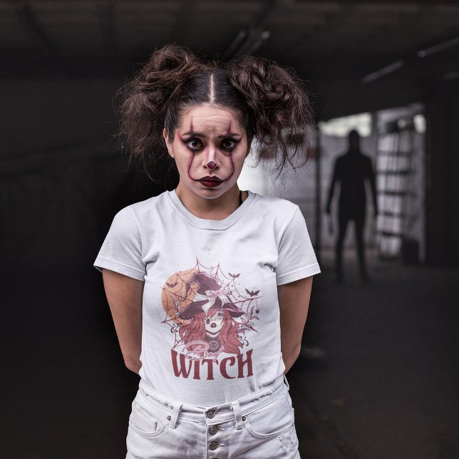 Bad Witch Halloween Familie Matching T-Shirt (Halloween Family Matching T-Shirt )