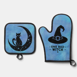 Bad Witch Ofenhandschuh & Topflappen-Set