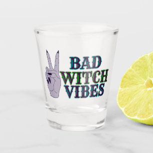 Bad Witch Vibes Witchy Hands Schnapsglas