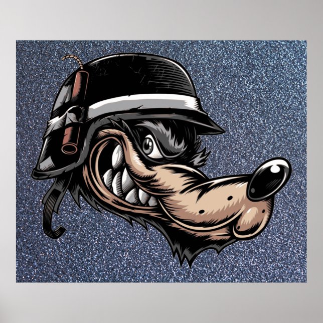 Bad Wolf Poster (Vorne)