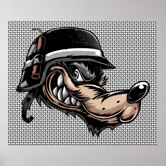 Bad Wolf Poster (Vorne)