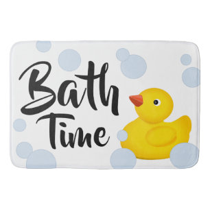 Bad-Zeit-Ducky Bad-Gummimatte Badematte